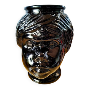 Vase ou cache pot tête