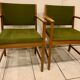 Pair of Scandinavian armchairs in teak 60s