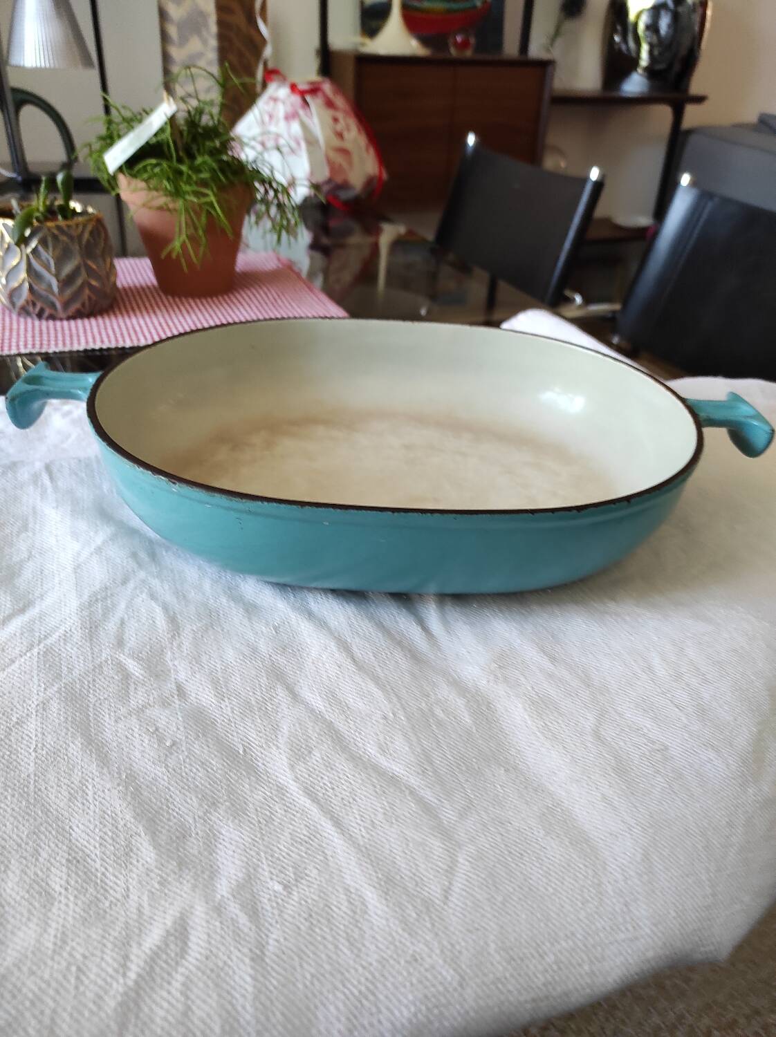 Oval dish le creuset