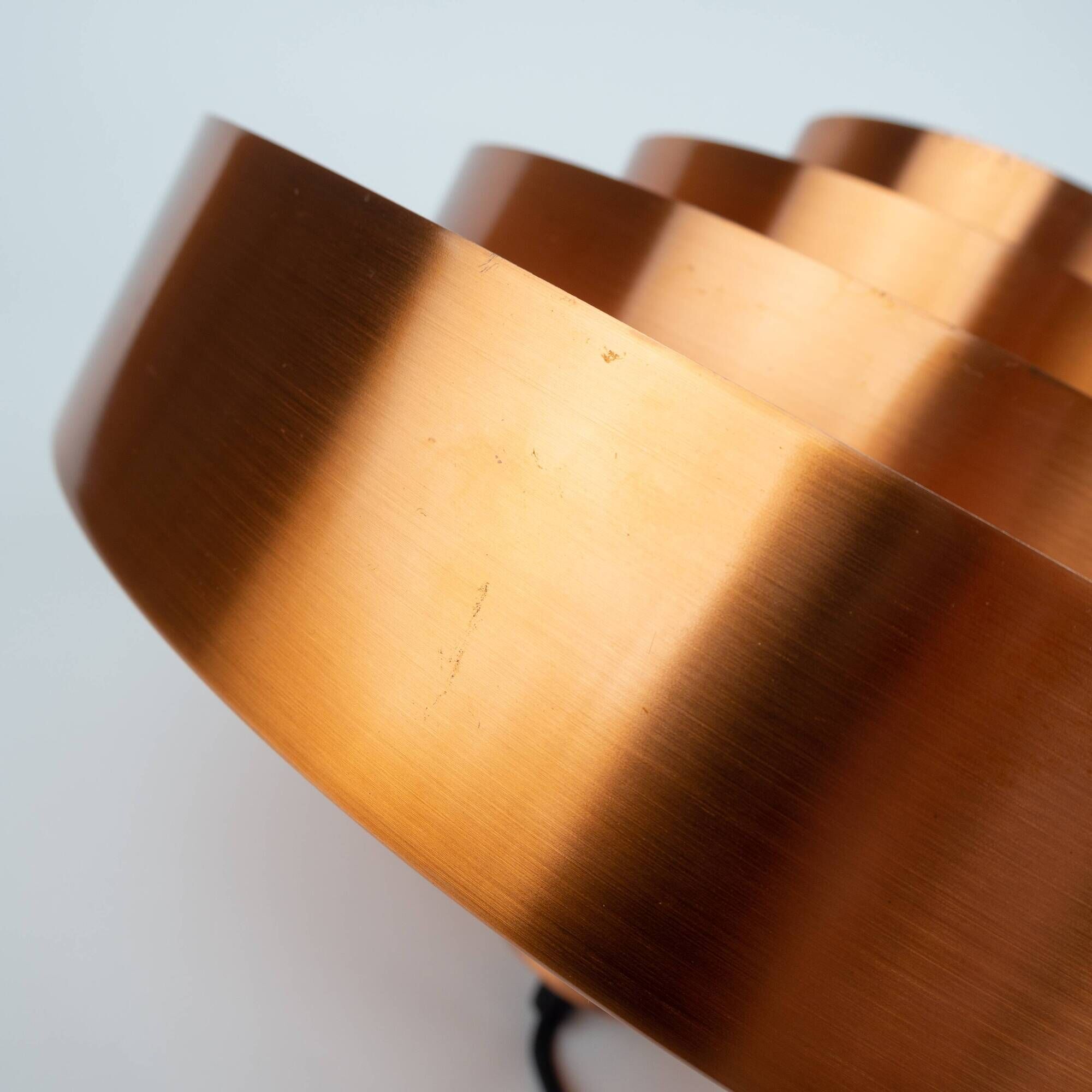 Danish vintage pendant lamp Roulet by Jo Hammerborg, Fog og Morup, 1963