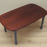 Table basse en acajou, design danois, années 1960, production : Danemark