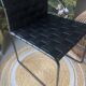 Pair of designer black chairs