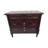 Commode ancienne dessus marbre