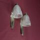 Pair of art deco period wall lamps