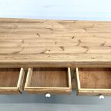 Double-sided display counter with 20 drawers