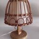 Pair of bamboo lamps