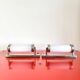 Functionalist set of bedside table lamps, Czechoslovakia