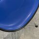 Eames Herman Miller DSR Eiffel blue skai vinyl fibreglass chair