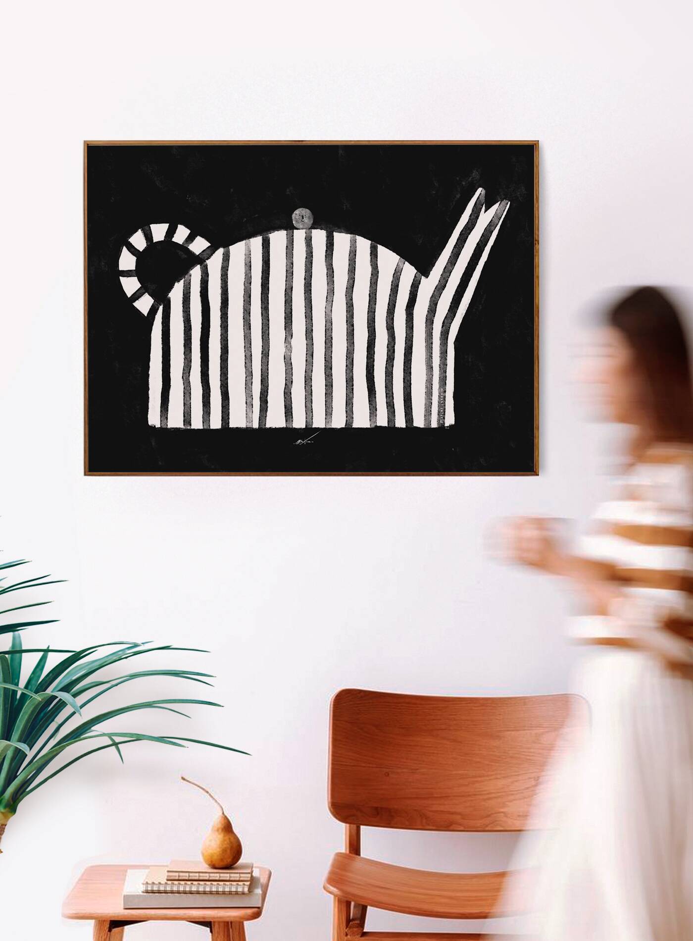 The teapot - Wall poster 70x50cm