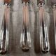 12 dessert knives François Frionnet silver metal for cheese and dessert