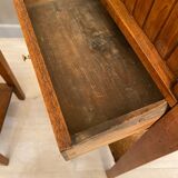 Pair of bedside tables with walnut curtains period directory xviii eme century around 1790