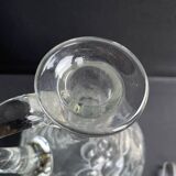 Ewer carafe – Blown and cut crystal