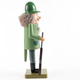 Nutcracker Erzgebirge, sculpted, vintage, GDR hussar.