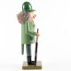 Nutcracker Erzgebirge, sculpted, vintage, GDR hussar.