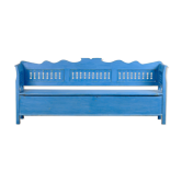 Banc en pin antique, années 1920