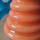 Monumental vase in opaline glass with multiple layers, Murano style 1950/1960.