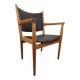 Fauteuil JH513 par HJ Wegner pour Johannes Andersen