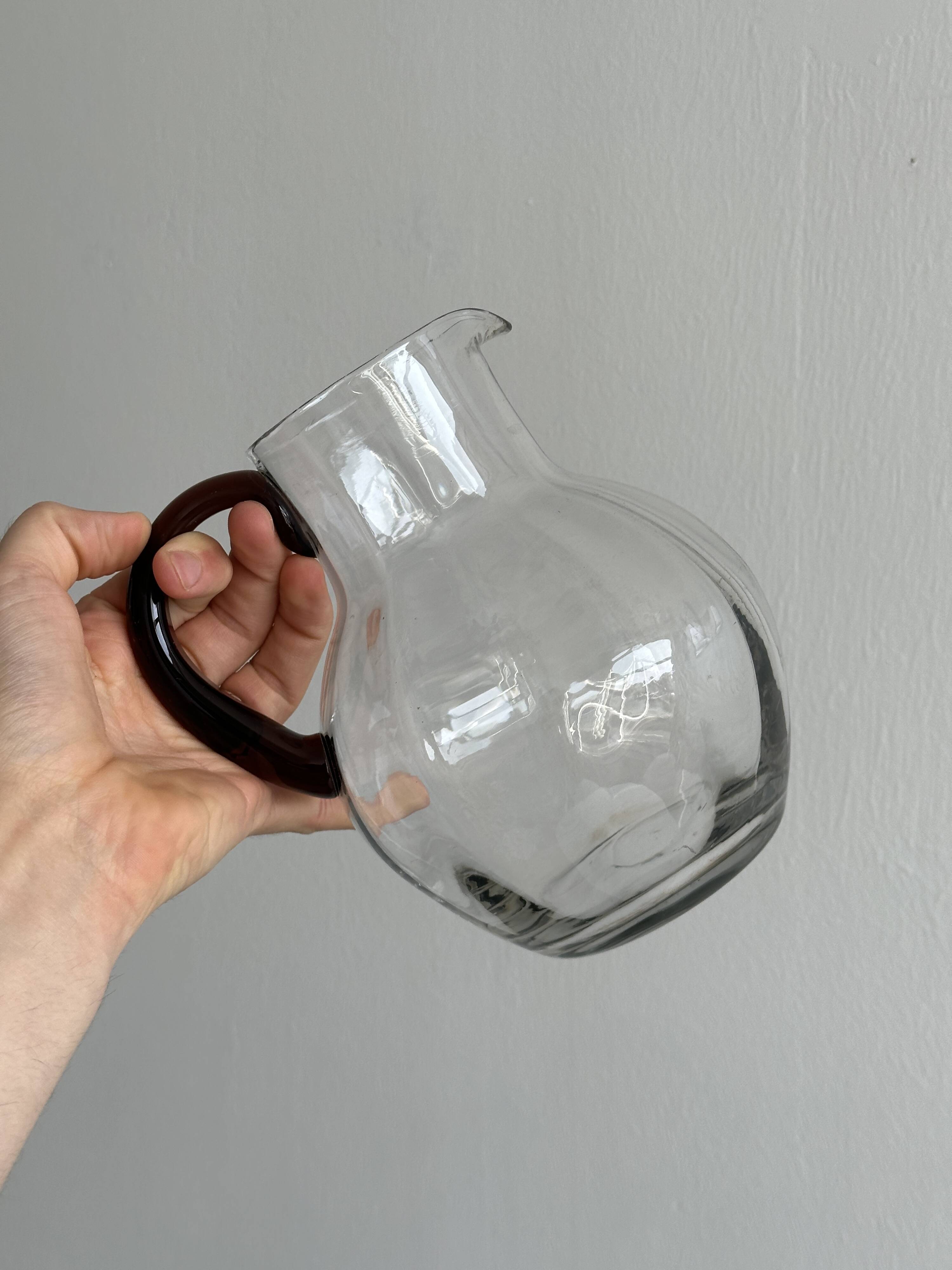 Glass pitcher