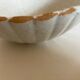 Enamelled earth godrons cup Vieux Moustiers 19th