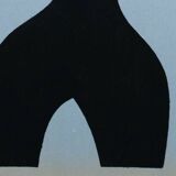 Jean arp: bird man - stencil