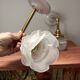 Paire d’appliques murales tulipes fleurs