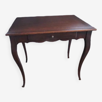Antique table or oak desk