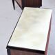 Set Of 2 Italian Midcentury Walnut Burl And Brass Bedside Tables / Cabinets