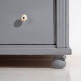 Antique grey chest of drawers (c.1920) #19
