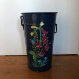 Vintage umbrella holder in sheet metal