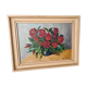 Ancient painting depicting a bouquet of roses