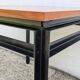 Marcel Gascoin modernist dining table + extension 1950
