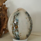 Vintage Vianne glassware opaline egg lamp