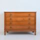 1960 vintage chest of drawers with 4 drawers