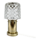 1970s Glass Table Lamp by Kamenicky Senov, Czechoslovakia
