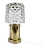 1970s Glass Table Lamp by Kamenicky Senov, Czechoslovakia