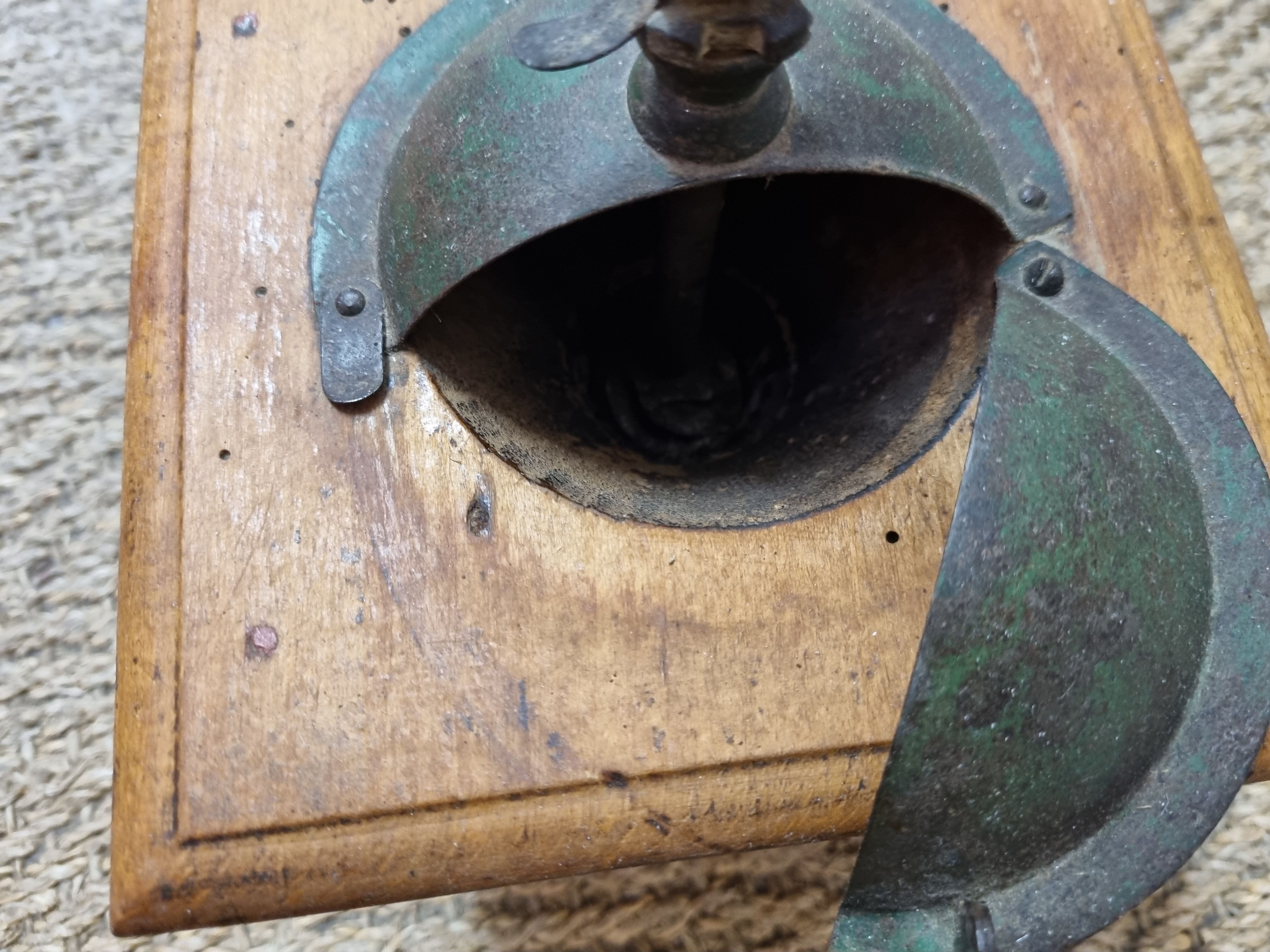 Coffee grinder Peugeot wood 1960