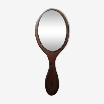 Hand-faced mirror