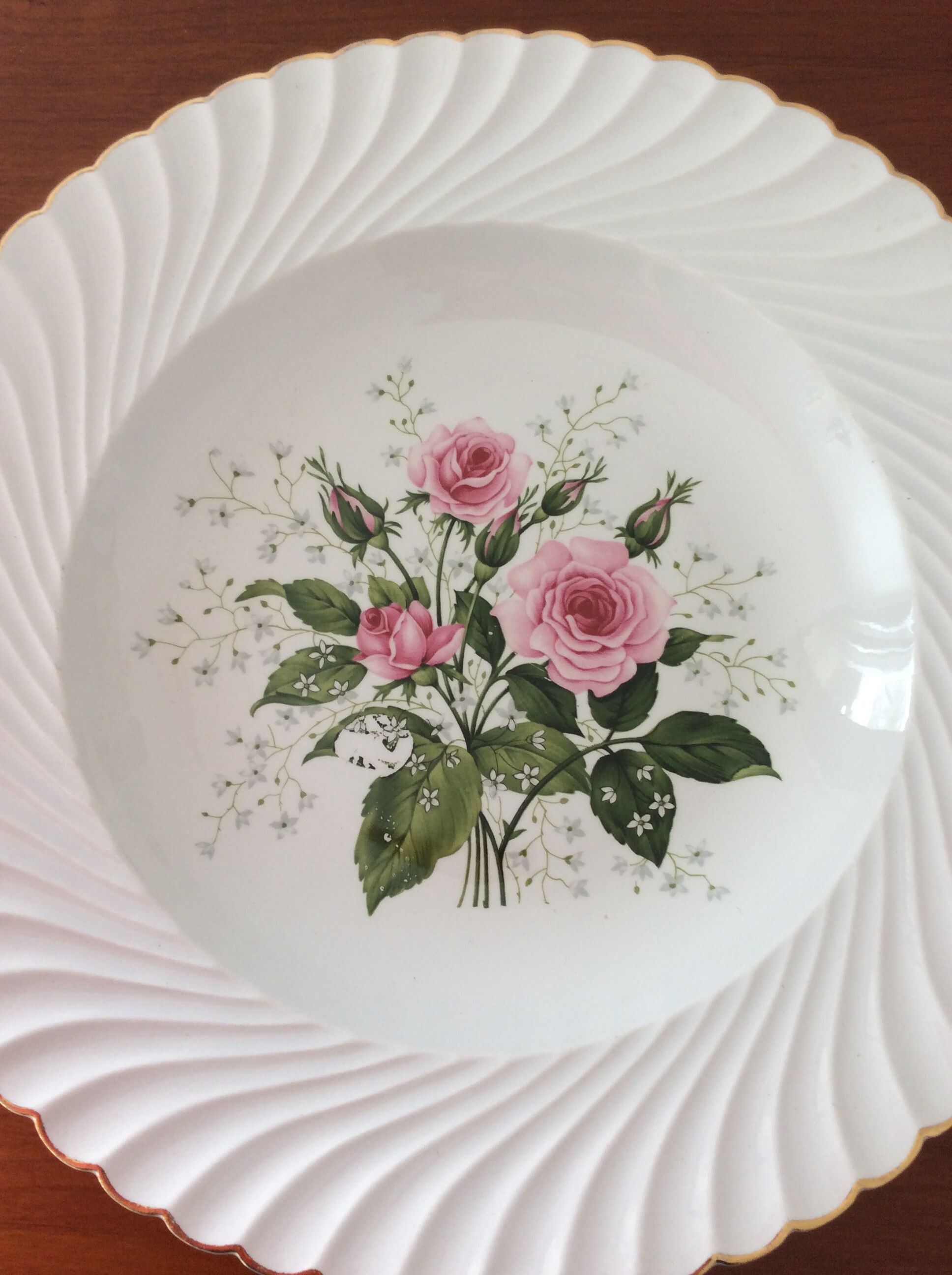 Half-hollow dish of Kelles and Guerin LUNEVILLE Vintage Tradition Model