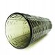 Vulkany vase, brutalism, green glass, Ząbkowice, Poland, 1970s
