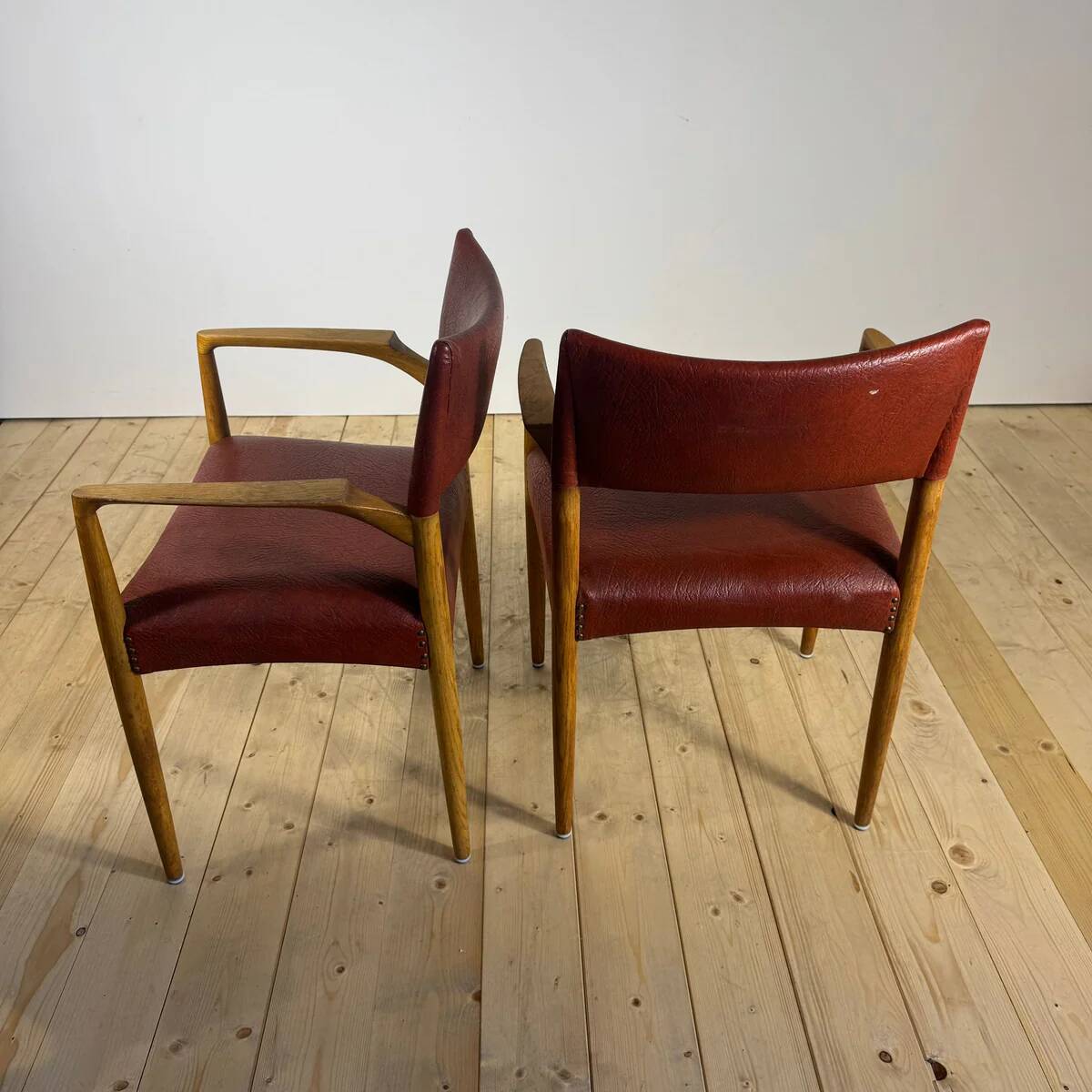 Set of 4 teak chairs by Villy Schou Andersen – Scandinavian mid-century design