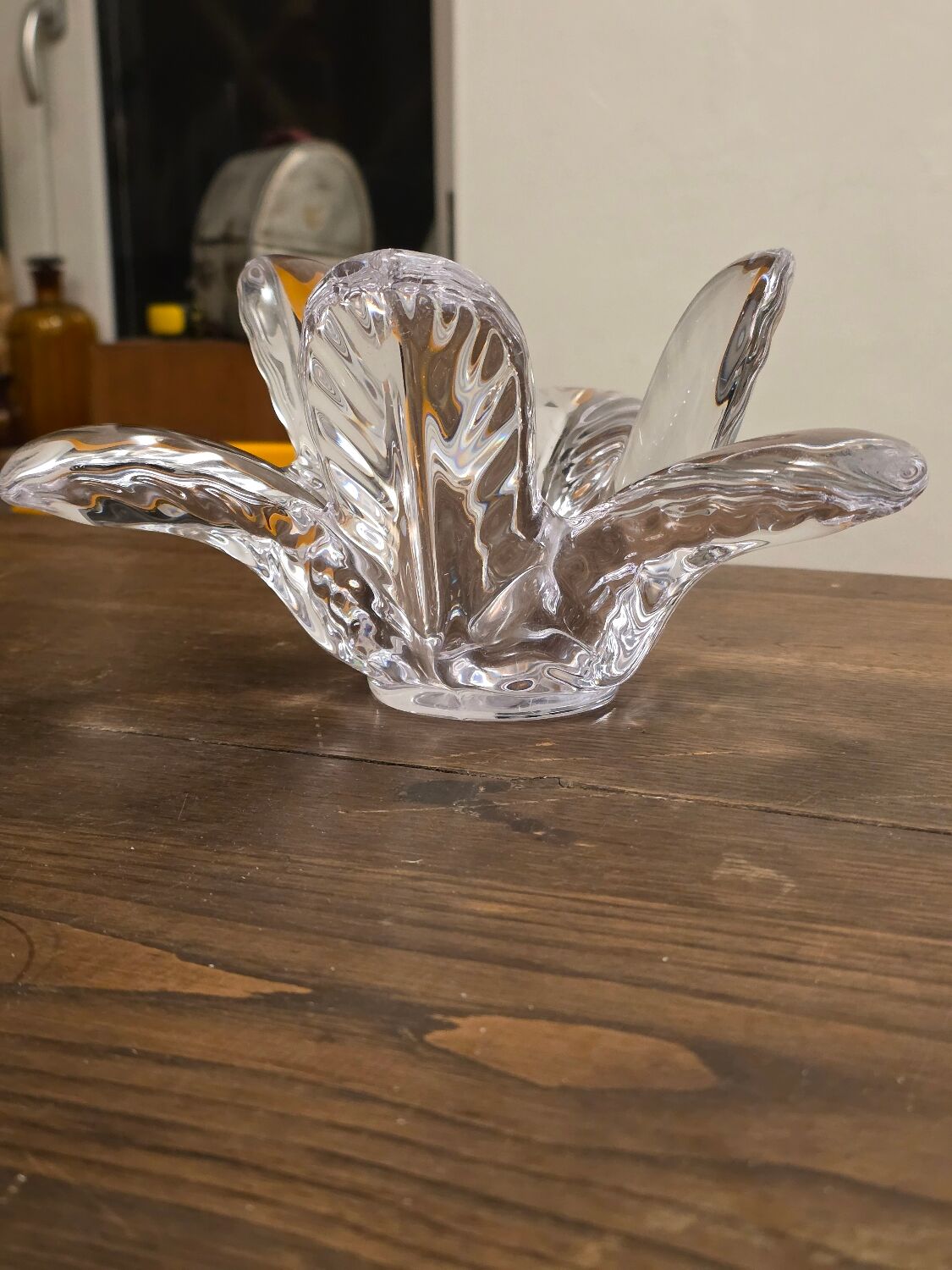 Crystal vide poche floral art from Vannes