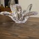 Crystal vide poche floral art from Vannes
