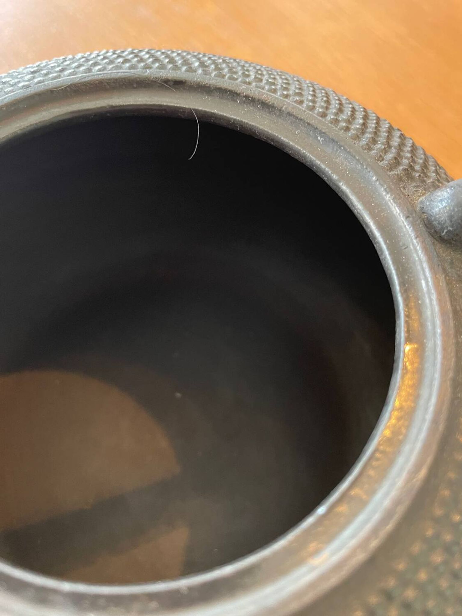 Japanese cast iron teapot