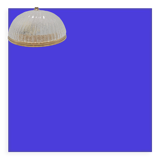 Bubbled glass ceiling lamp