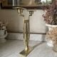 Art Deco chandelier in solid brass