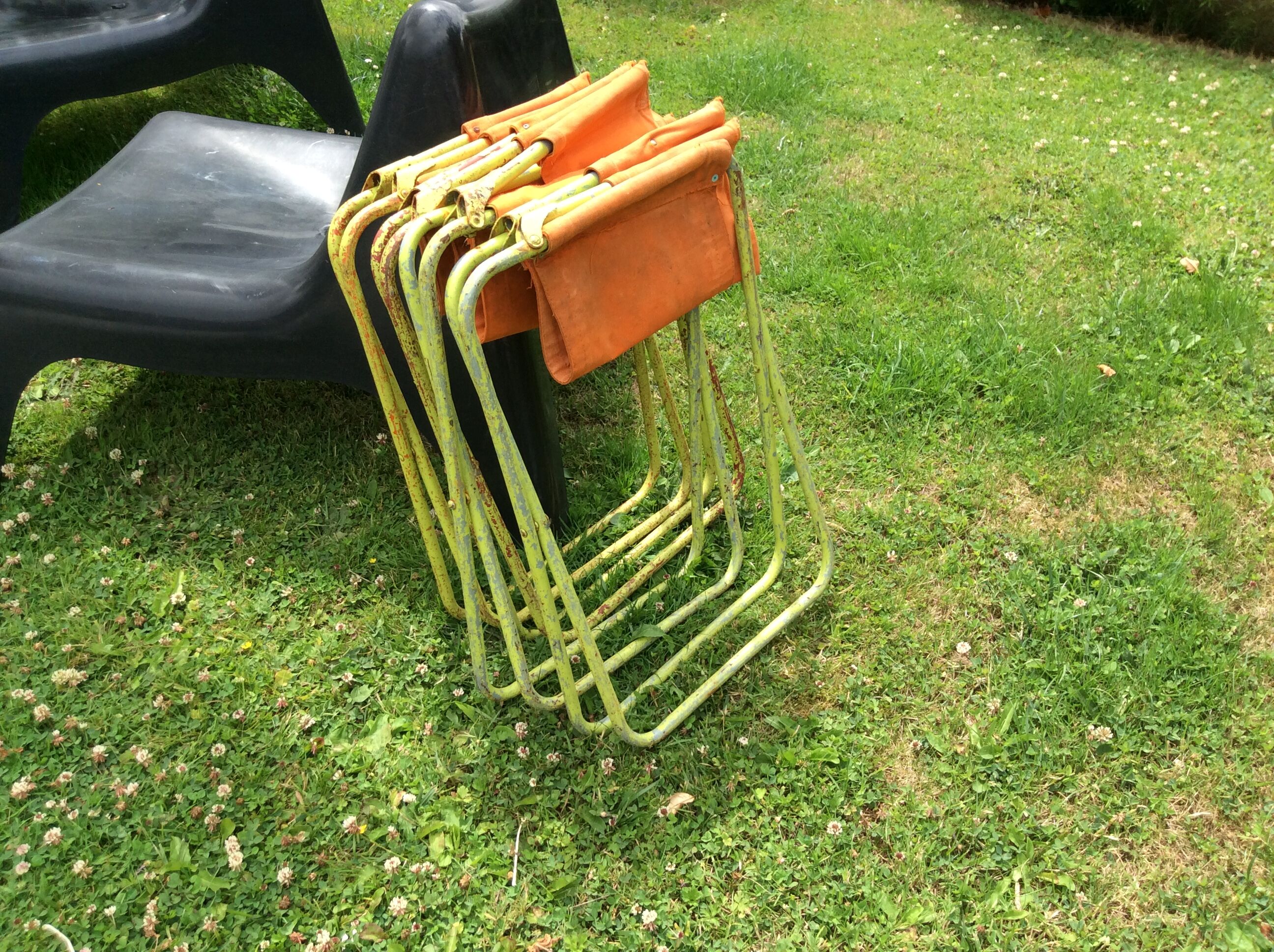 4 fauteuils de camping