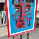 Face painting in abstraction