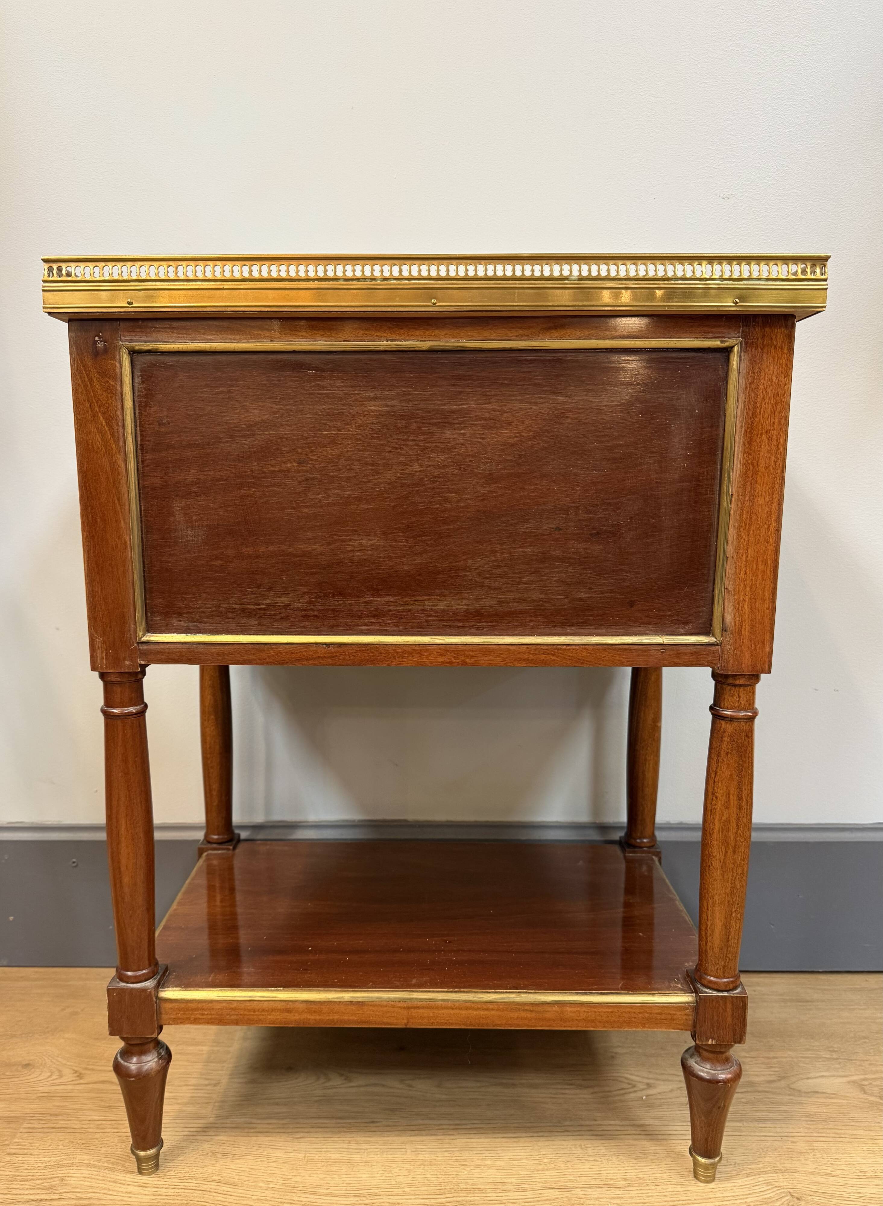 Mahogany chiffonnier in Louis XVI style.