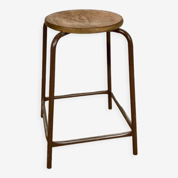 Vintage chemistry top stool