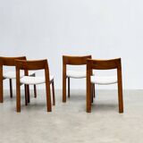 1970's sculptural Italian dining chairs